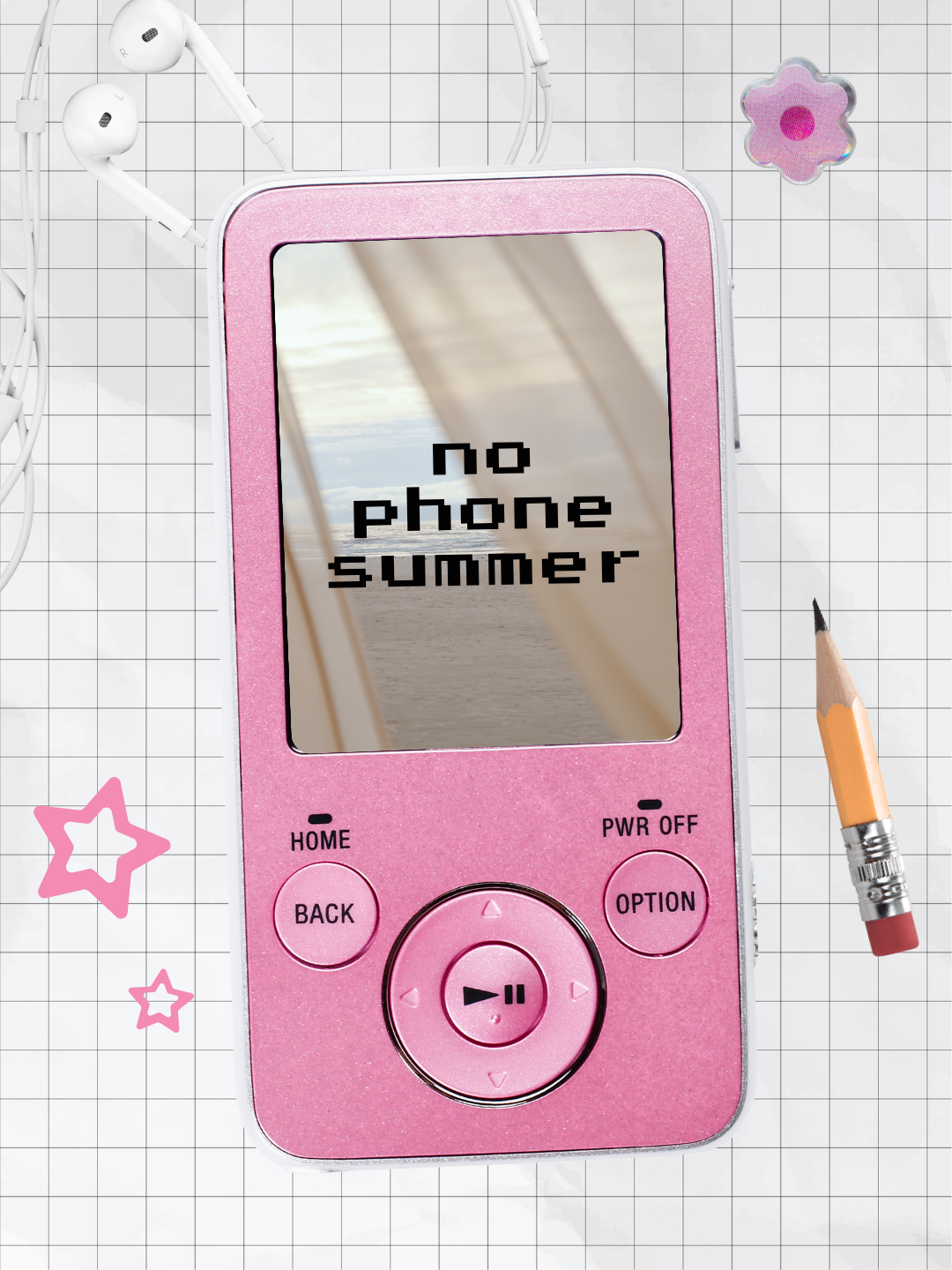 No Phone Summer template